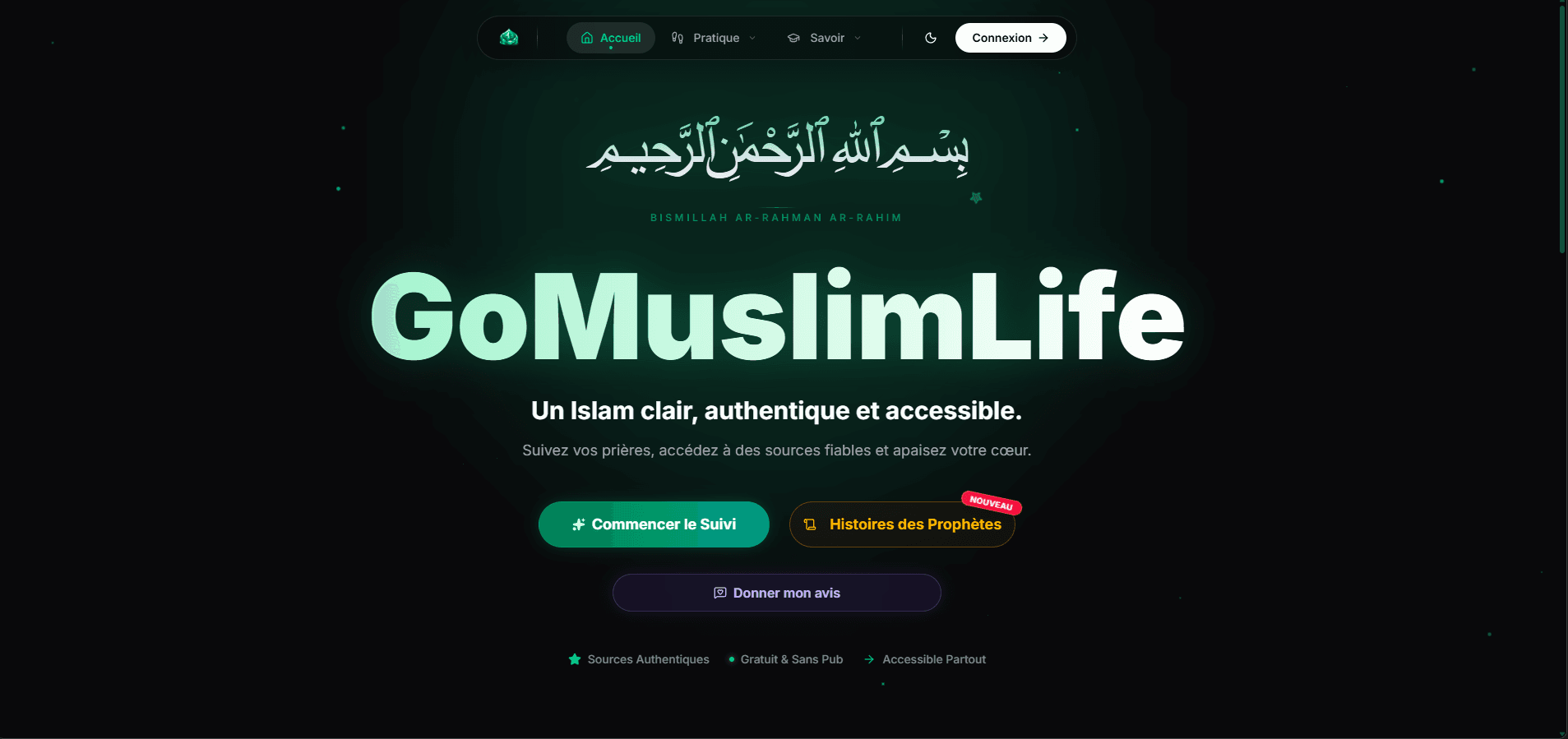 GoMuslimLife Web App